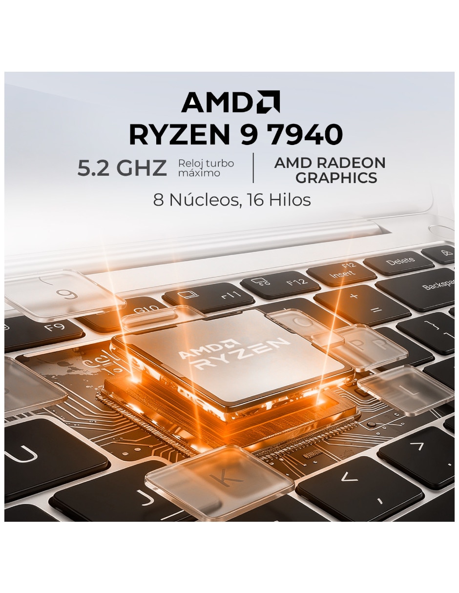 Laptop 90NB19L1-M001V0 15.6 pulgadas Full HD AMD Ryzen 9 Integradas 8 GB RAM 512 GB