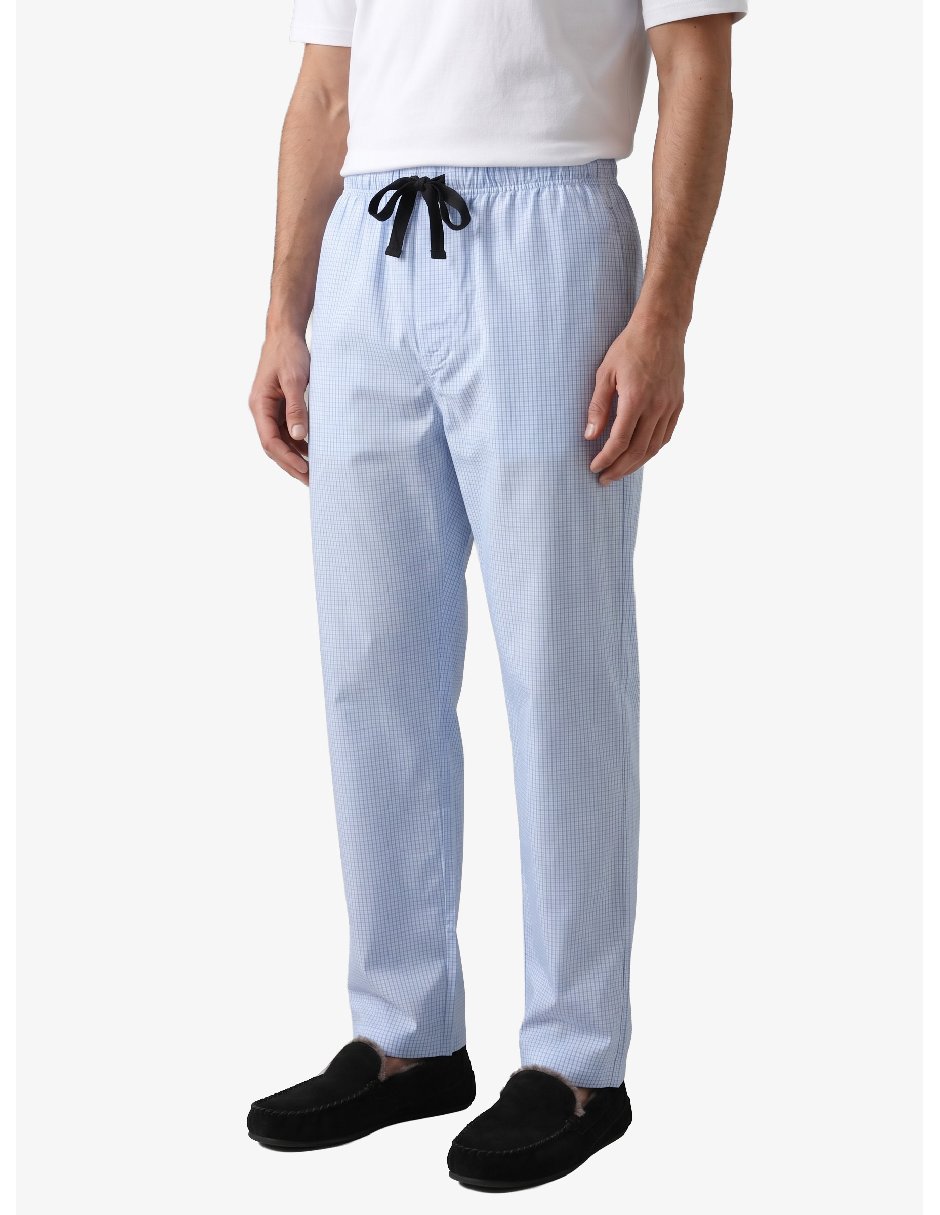 Pantalón pijama estampado A rayas de Poliéster para hombre Pantalón pijama estampado A rayas de Poliéster para hombre