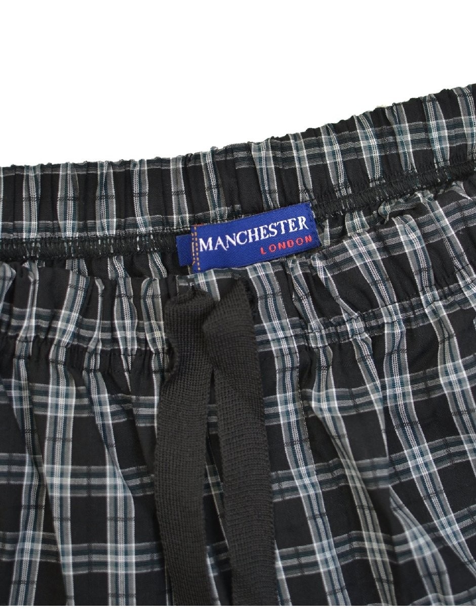 Pantalón pijama MANCHESTER estampado A cuadros de Poliéster para hombre 2