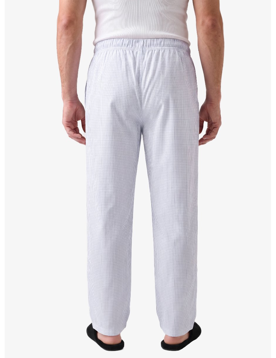 Pantalón pijama estampado a rayas para hombre 7