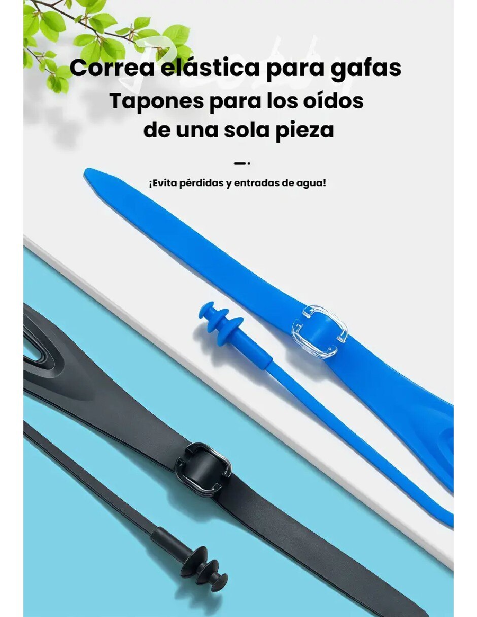 Goggles De puente fijo para Natación de Unisex 4