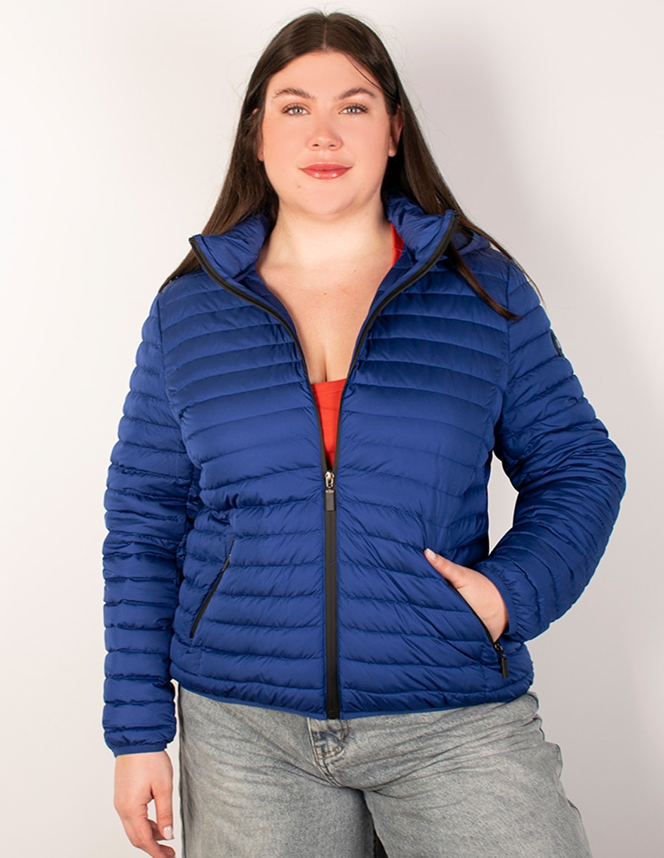 Chamarra Casual PLUS SIZE No de Poliéster para mujer Chamarra Casual PLUS SIZE No de Poliéster para mujer
