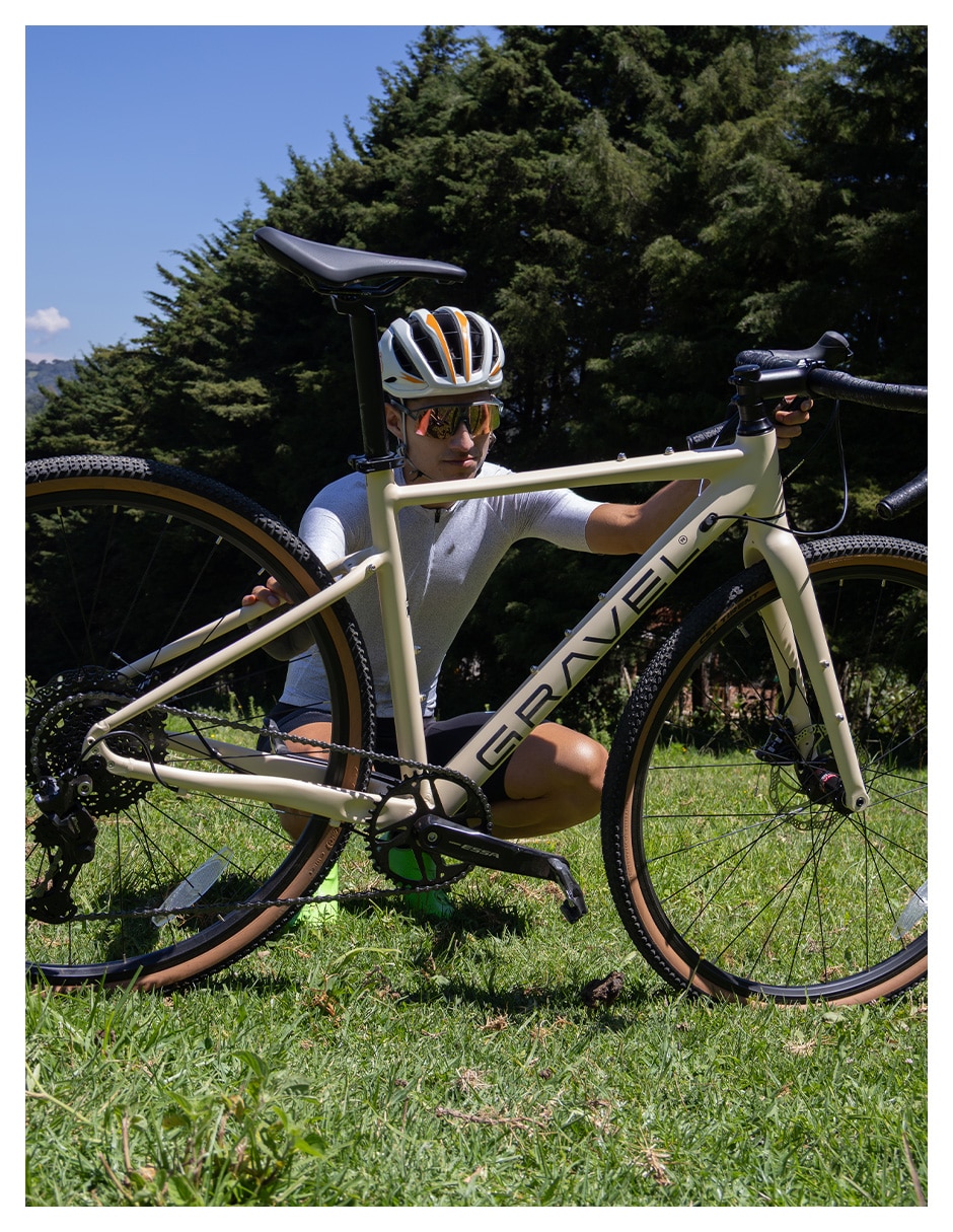 Bicicleta GRAVEL rodada para Unisex 4