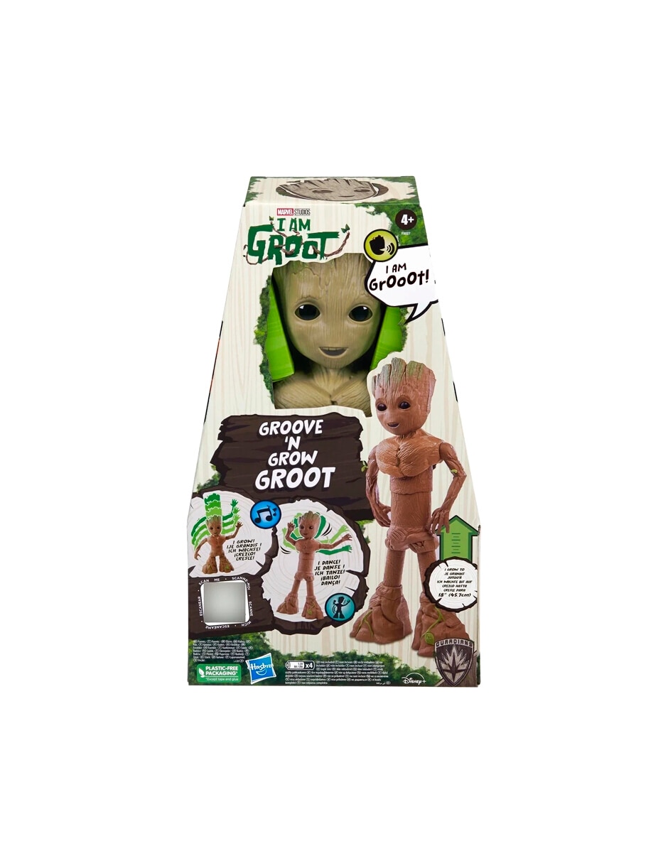 Figura de colección Sí I am Groot Groot Especial Con movimiento y sonido