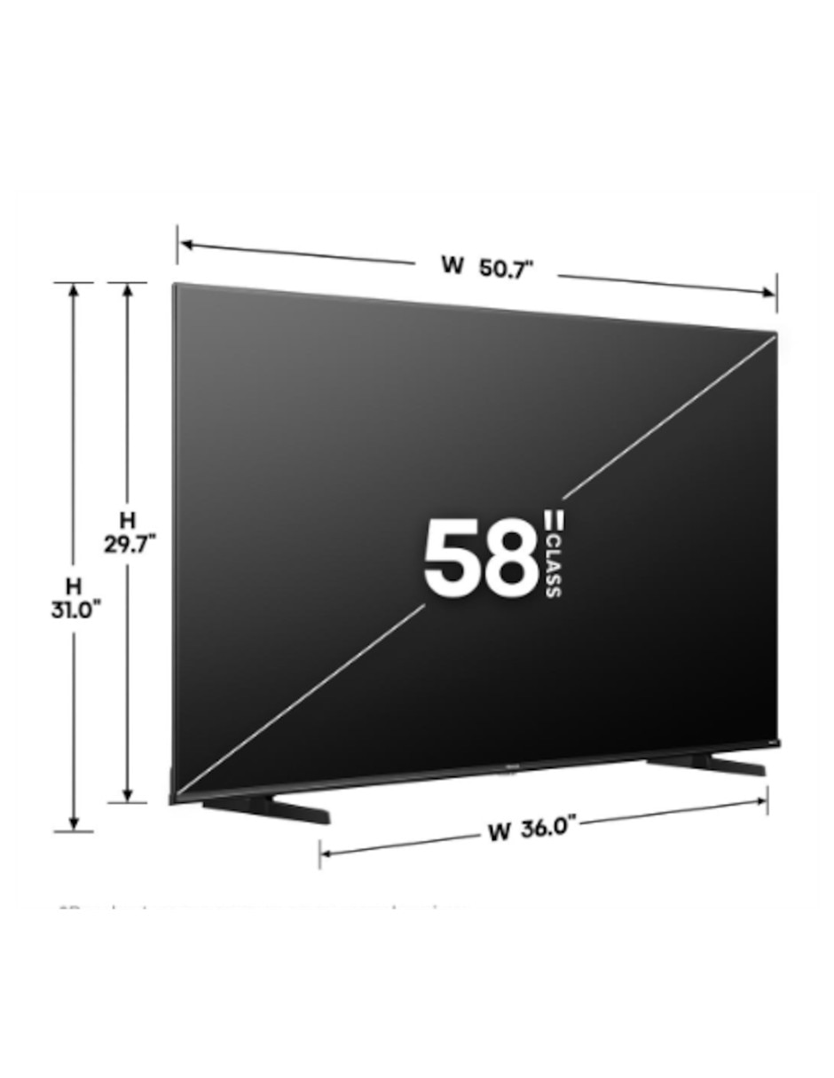 Pantalla Smart TV QLED de 4K/UHD 58QD50R con Roku TV con No aplica 6