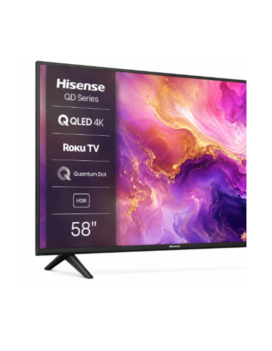 Pantalla Smart TV QLED de 4K/UHD 58QD50R con Roku TV con No aplica 4