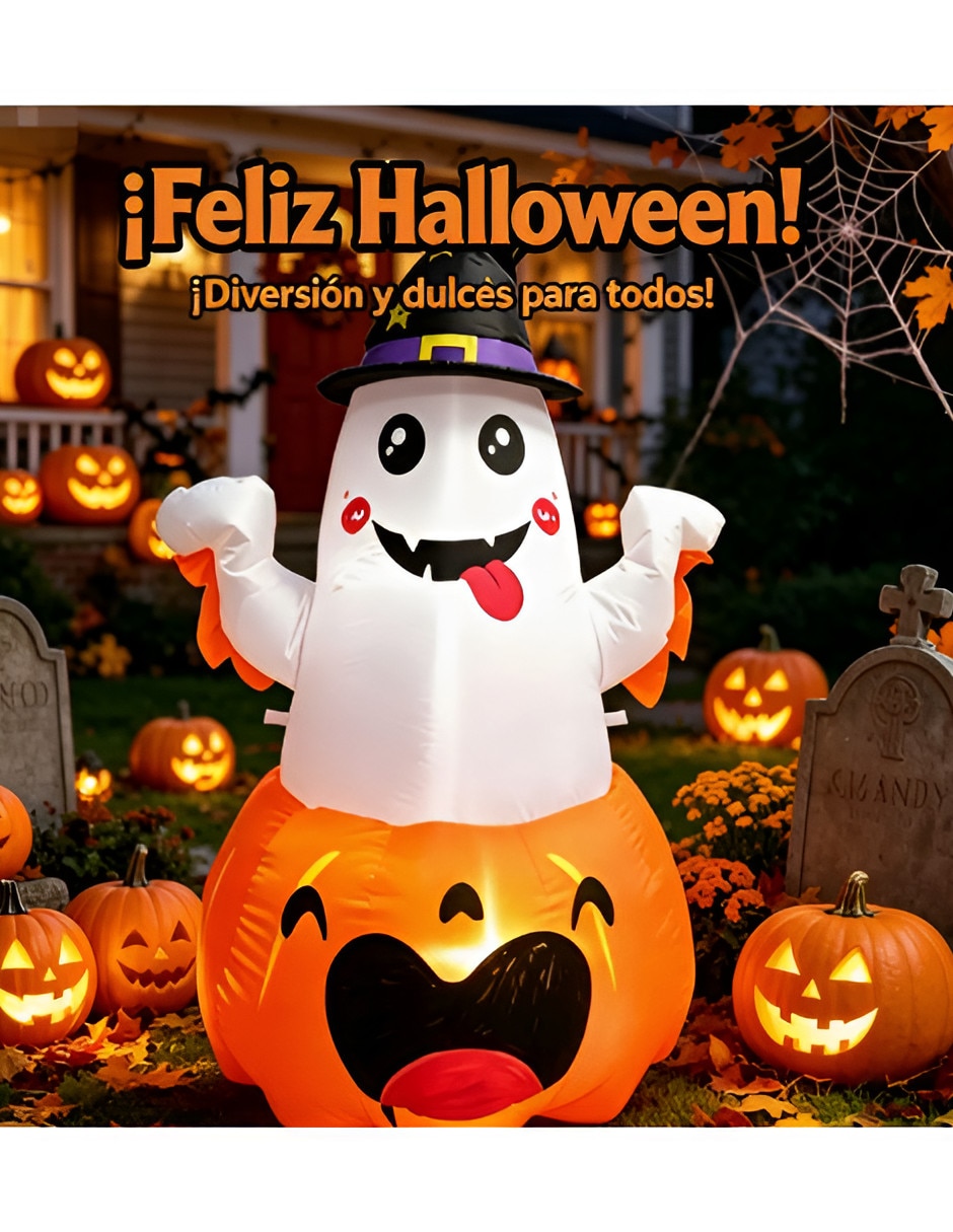Inflable decorativo forma de Fantasma 3
