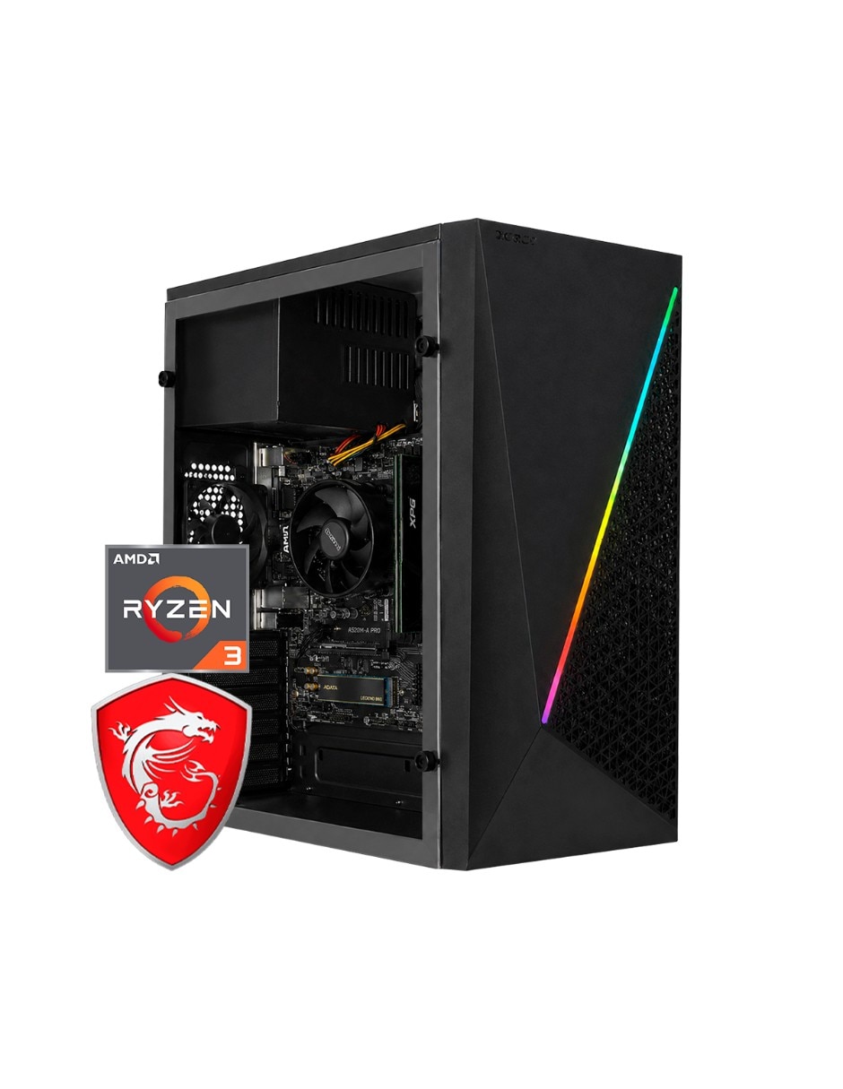Computadora de escritorio PC-084-B AMD Ryzen 3 16 GB RAM 1 TB