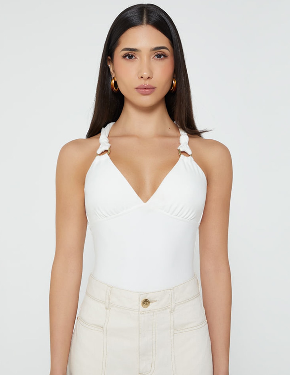Body STUDIO F cuello Con escote escote V para mujer