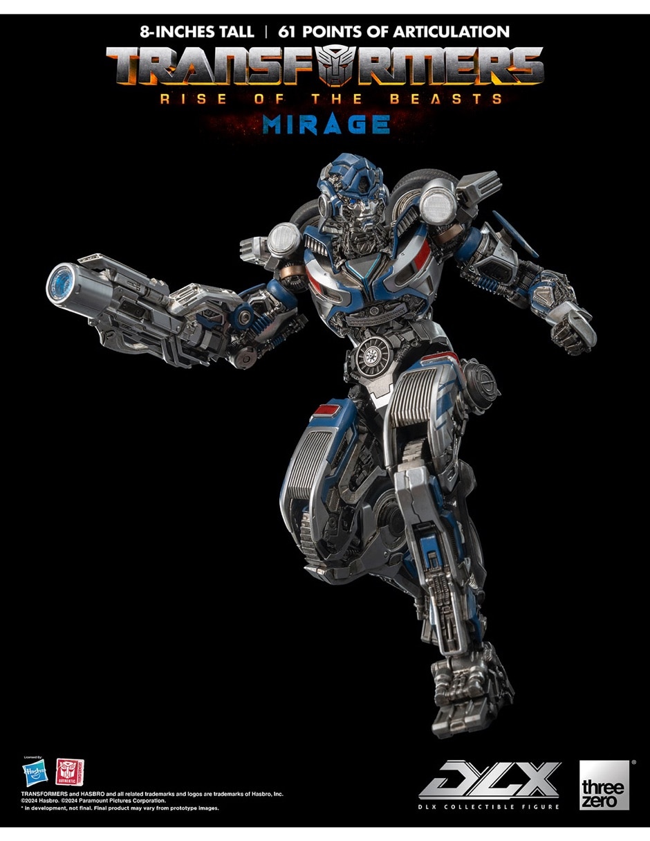 Set de figura de colección Sí Transformers: Rise of the Beasts Mirage Deluxe Con luz