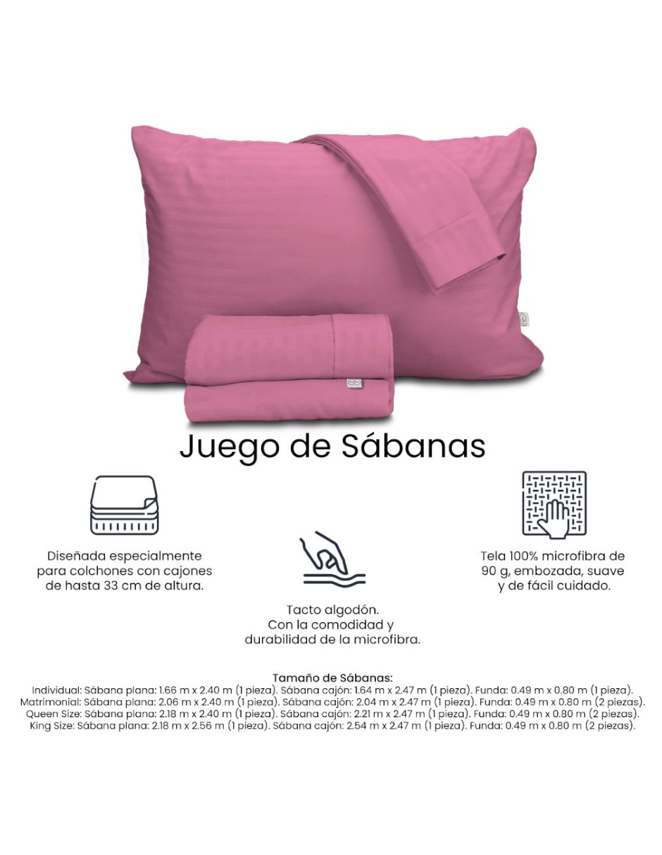Juego de sábanas de 100 g Trinity 6