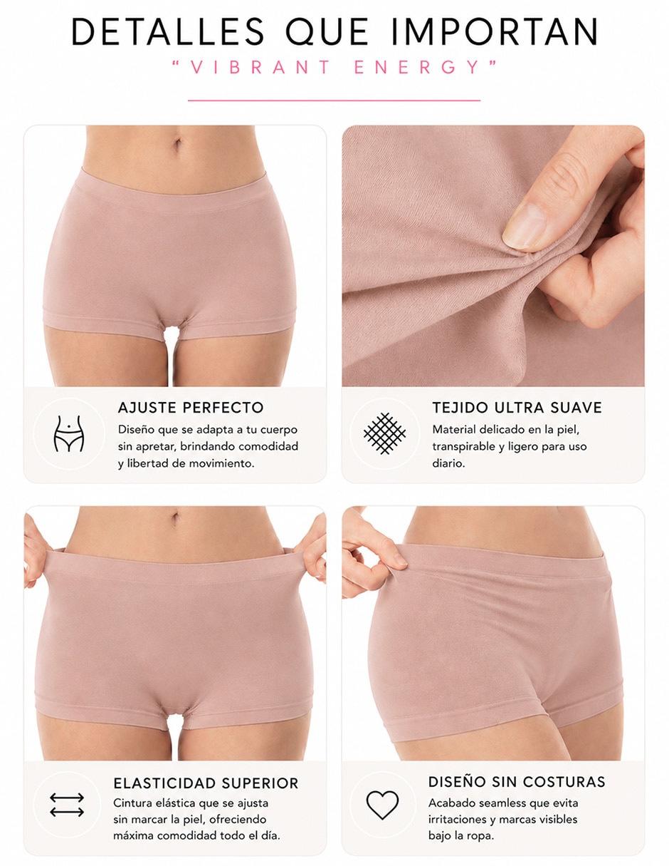 Bóxer de Poliamida y elastano para mujer 2