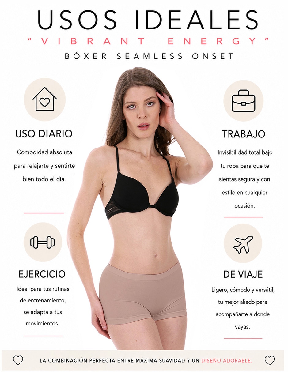 Bóxer de Poliamida y elastano para mujer 3