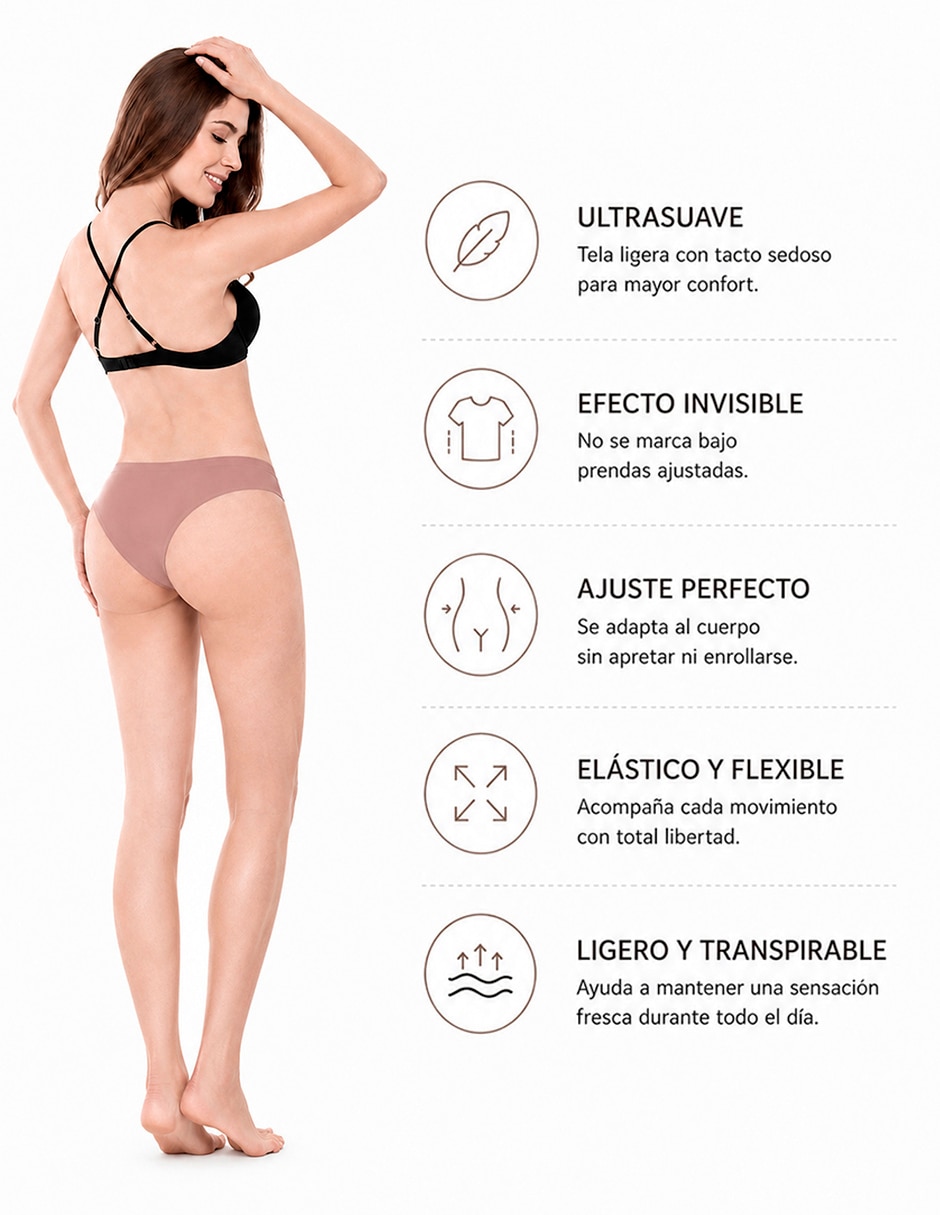 Panty de Poliamida y elastano para mujer 7