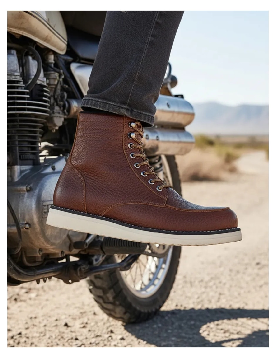 Bota/Botín ATACAMA Motosport Heritage de Cuero para hombre