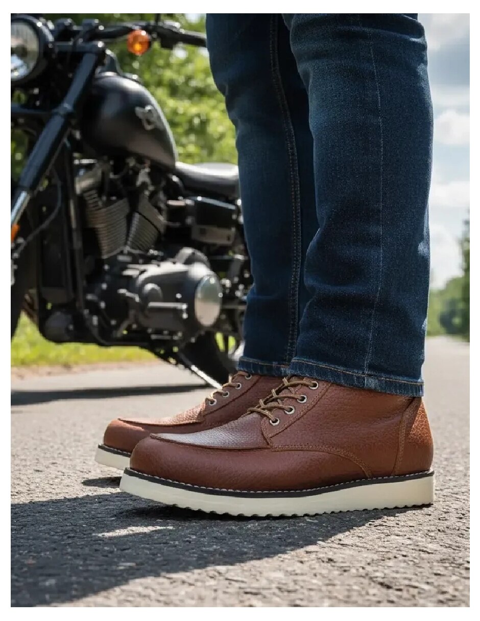 Bota/Botín ATACAMA Motosport Heritage de Cuero para hombre