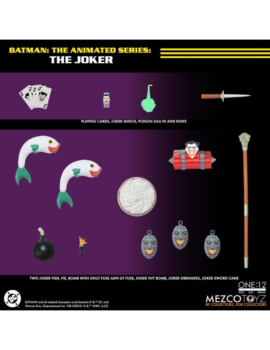 Figura de colección Sí Batman The Animated Series The Joker Estándar No aplica 6