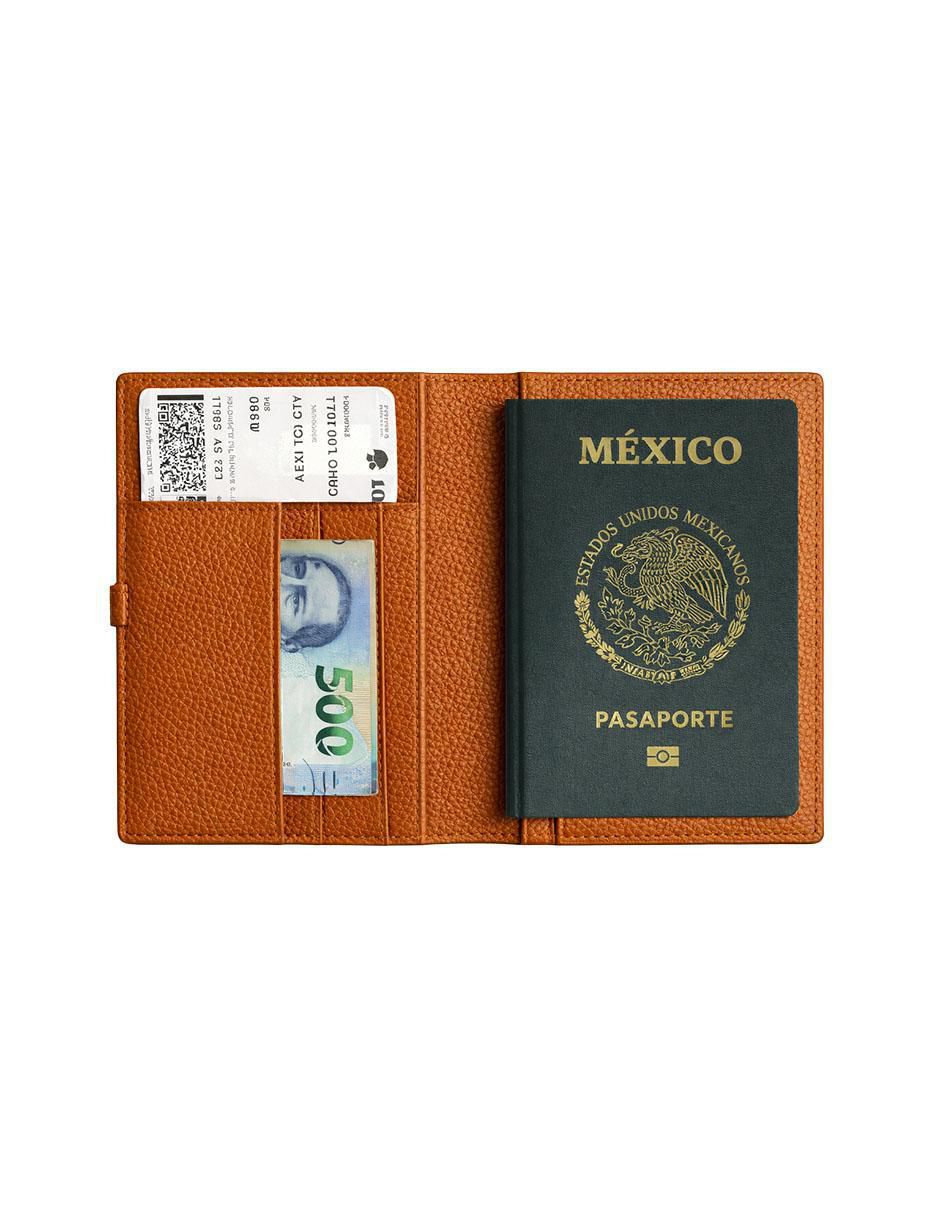 Porta pasaporte Porta Pasaportes con Pines de Sintético 3