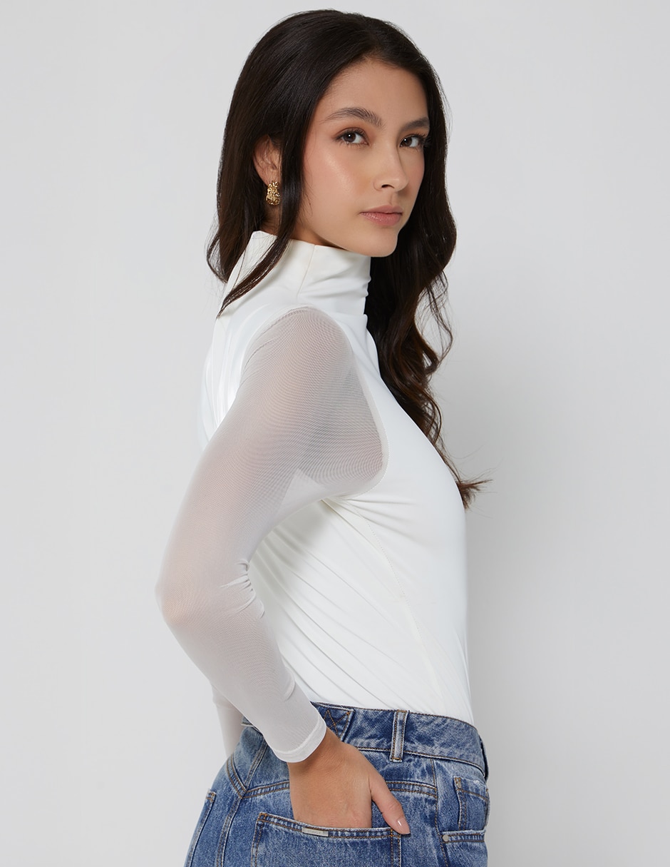 Body STUDIO F cuello Tortuga escote Con cuello para mujer
