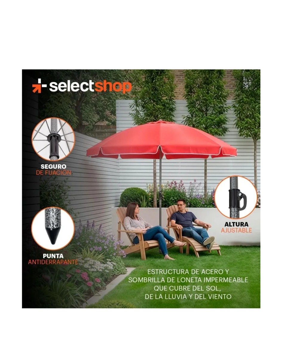 Sombrilla para jardín 2