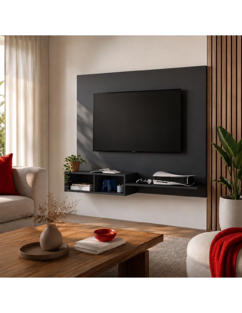 Mueble flotante para TV Sí de Madera 5