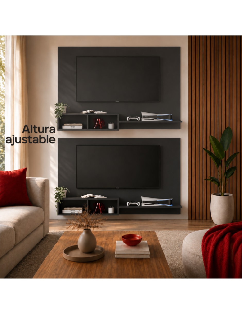 Mueble flotante para TV Sí de Madera 3