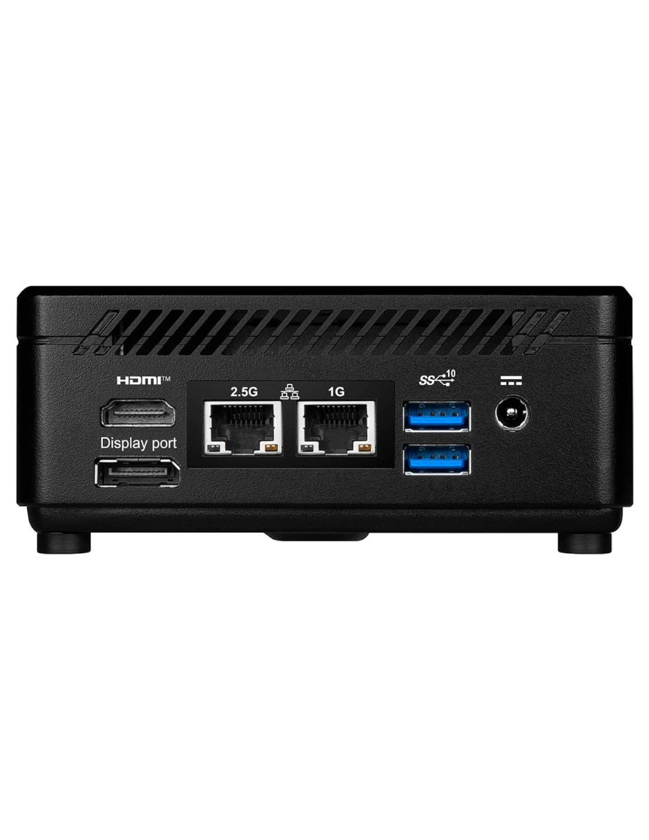Mini PC MSI Cubi51MA495BUS Intel Core 3 Integrada No tiene RAM No aplica No aplica 4