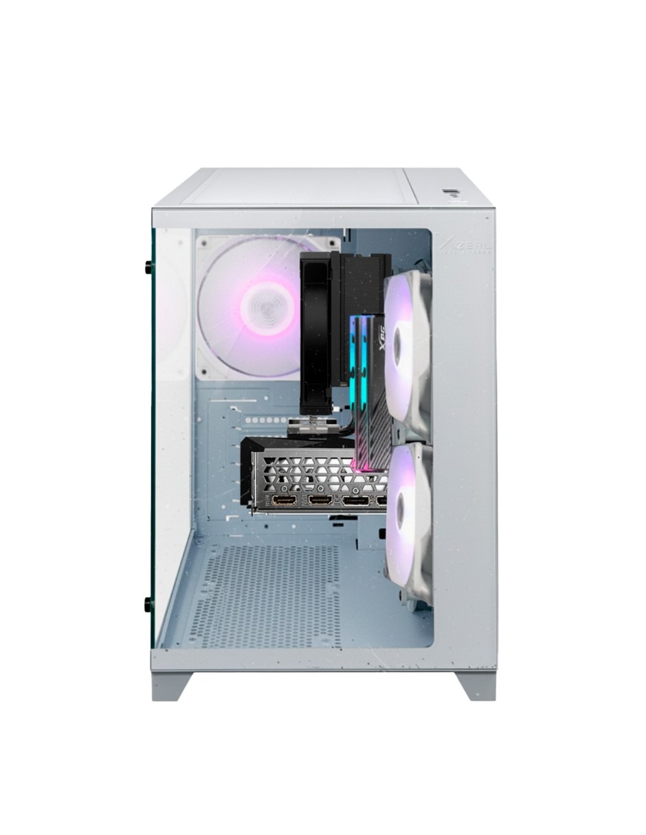 Computadora de escritorio 104-E AMD Ryzen 5 AMD Radeon RX 6600 XT 32 GB RAM 1 TB SDD