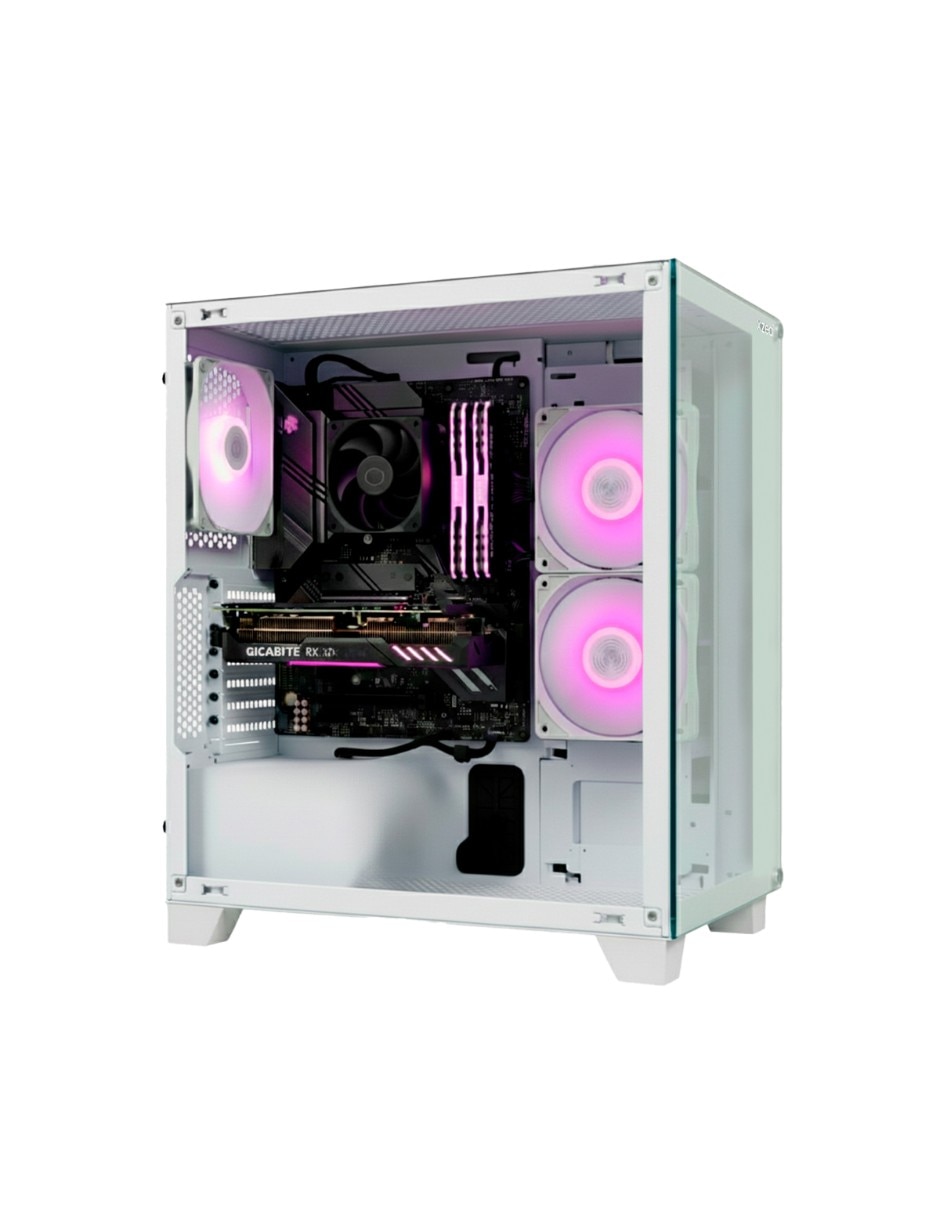 Computadora de escritorio 104-E AMD Ryzen 5 AMD Radeon RX 6600 XT 32 GB RAM 1 TB SDD 5