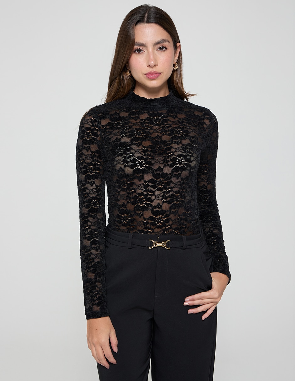 Body STUDIO F cuello Alto escote Con cuello para mujer