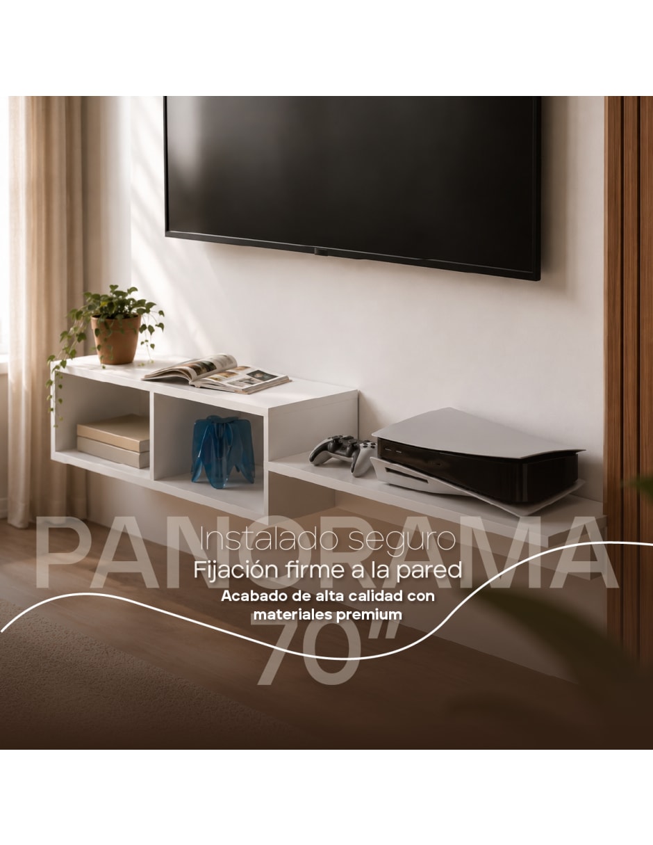 Mueble flotante para TV Sí de Madera 2