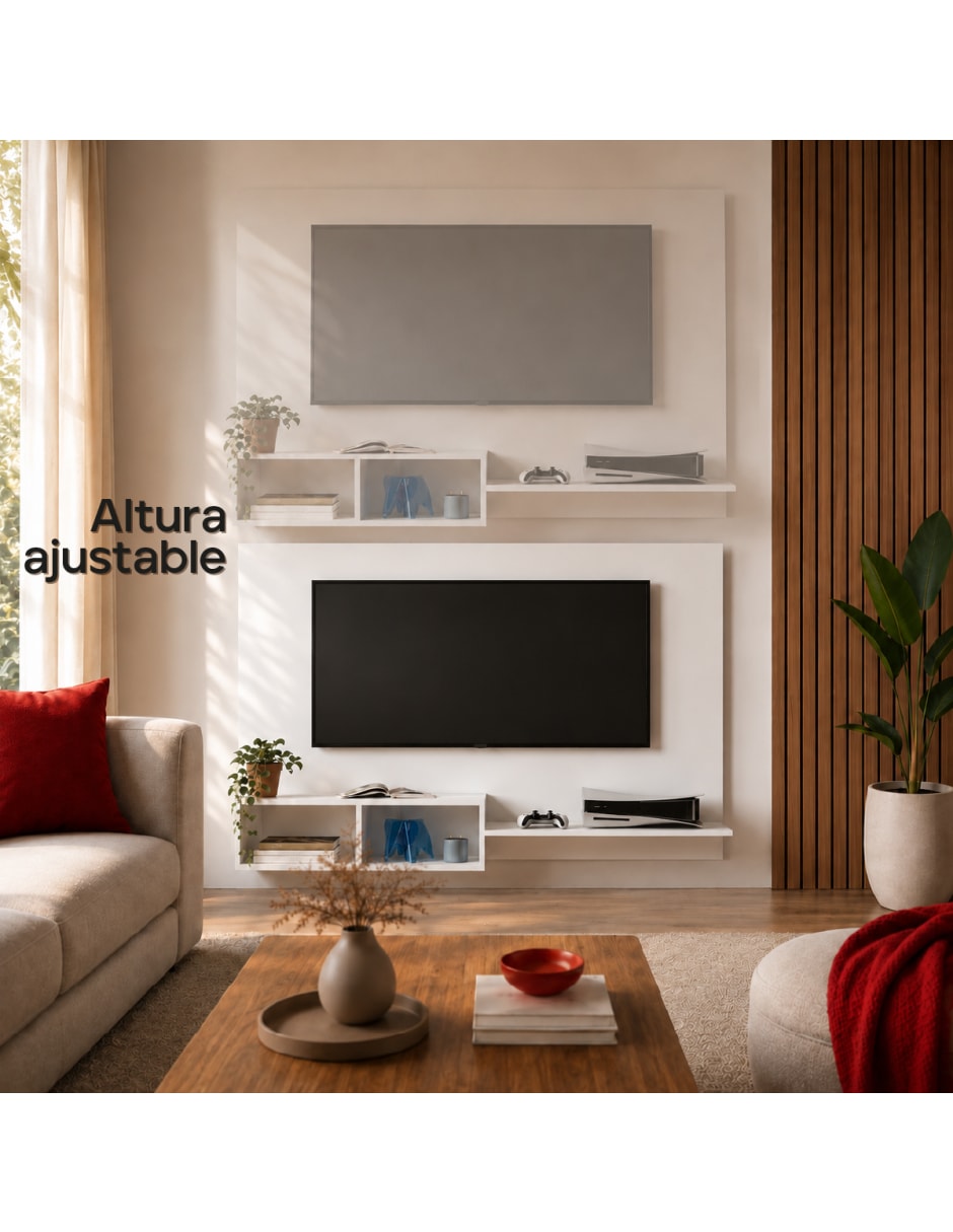Mueble flotante para TV Sí de Madera 3