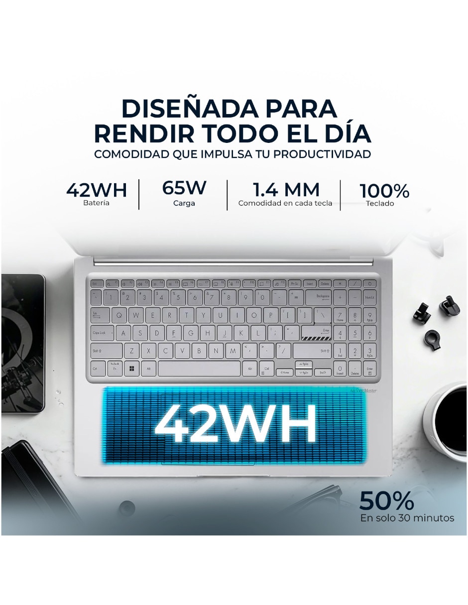 Laptop No F1605VA-WS96-24G 16 pulgadas WUXGA Intel Core i9 Integradas 24 GB RAM No aplica 1 TB 8