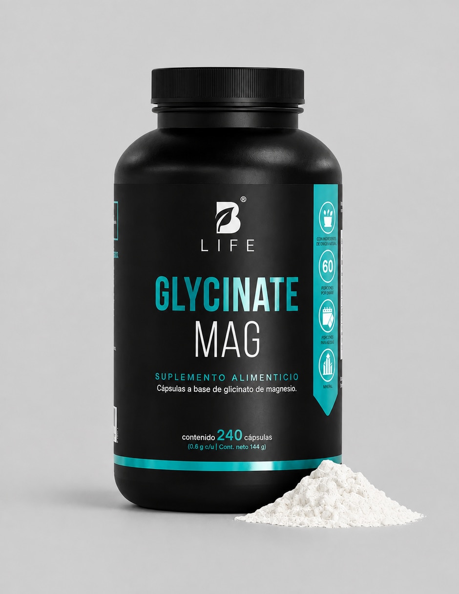 Glicinato de magnecio cápsulas