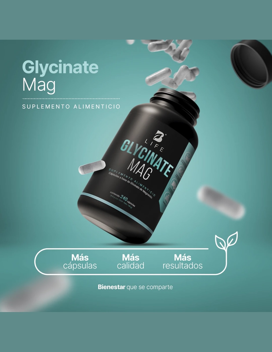 Glicinato de magnecio cápsulas