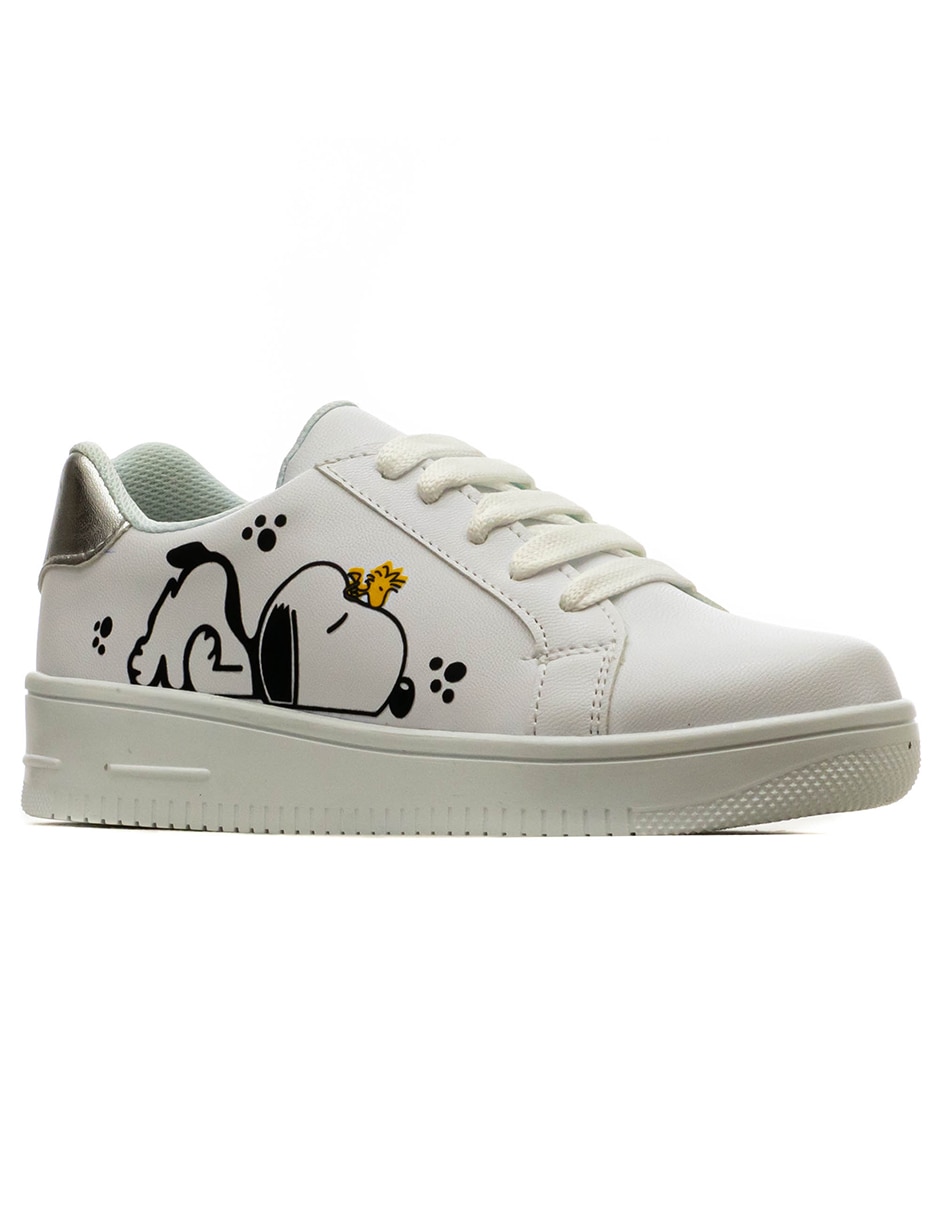 Tenis ZMÉXICO para Infantil Niña Sin familia o coleccion Snoopy 4
