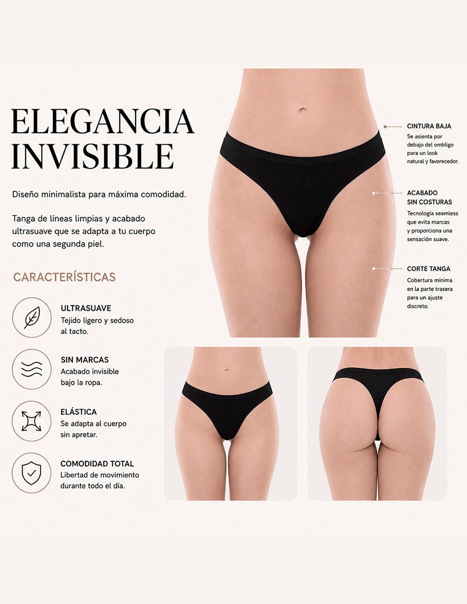 Panty ONSET de Poliamida y elastano para mujer 2
