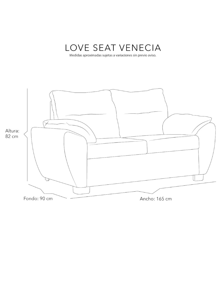 Love seat de Tela 5
