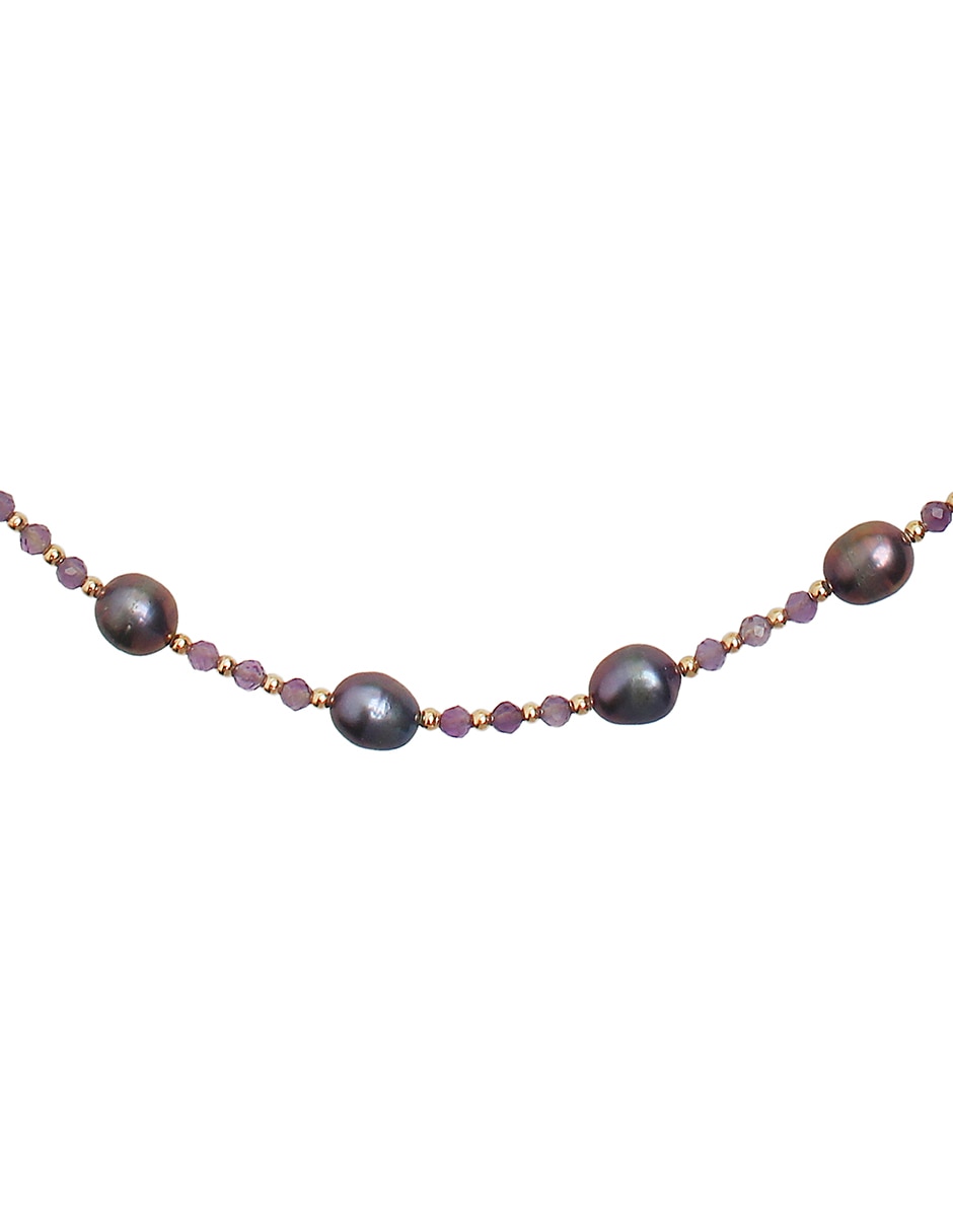 Collar No aplica de (si aplica) SOFIA BLUM Sin familia de Mezcla de materiales 14 K 4