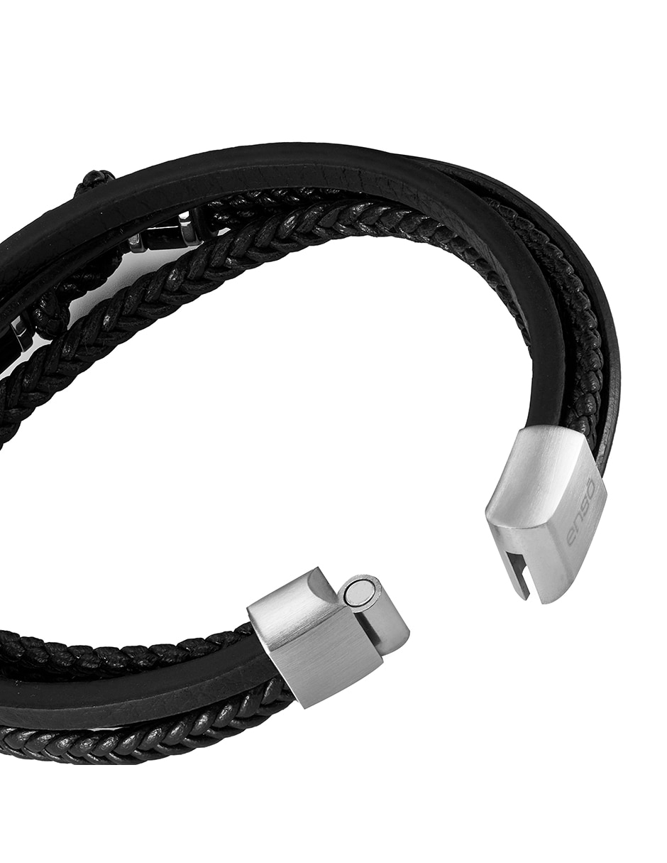 ENSO de Piel con No aplica Sin kilataje Black Linear acabado 3