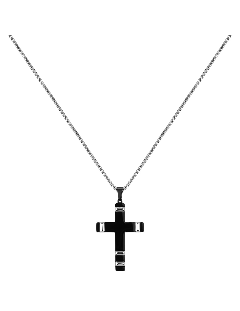 No aplica de (si aplica) Geometric Cross de Acero inoxidable Sin kilataje