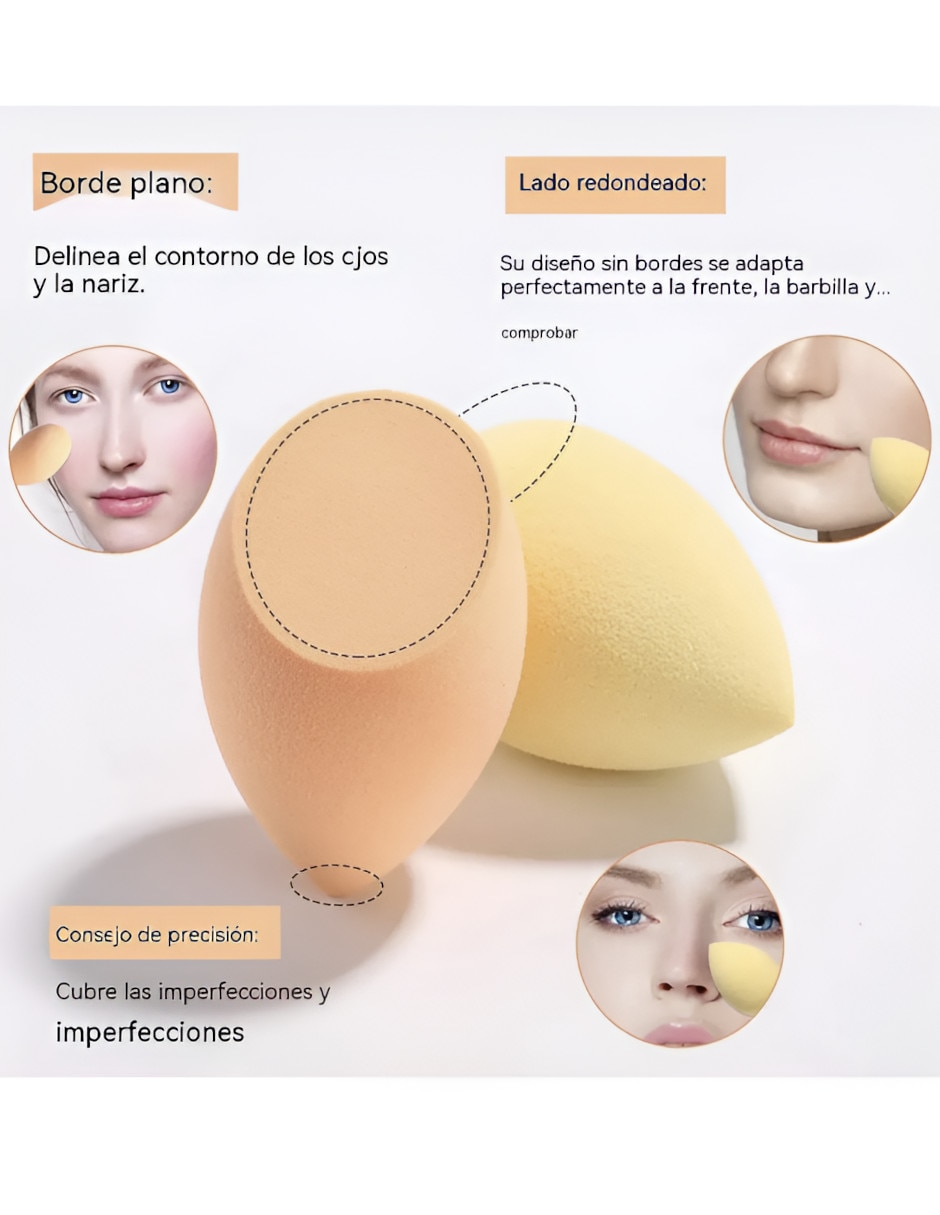 Set esponja de maquillaje aplicador de maquillaje XTELLAR 2
