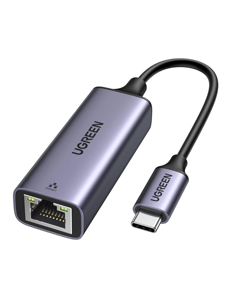 Cable C USB C a tipo Ethernet de 90 cm Cable C USB C a tipo Ethernet de 90 cm