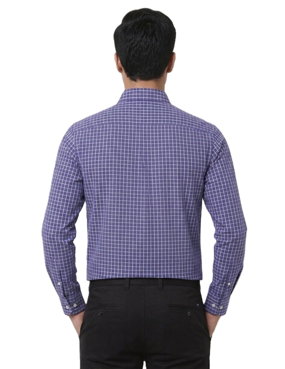 Camisa Casual de (si aplica) Poliéster y algodón manga Larga para hombre 3