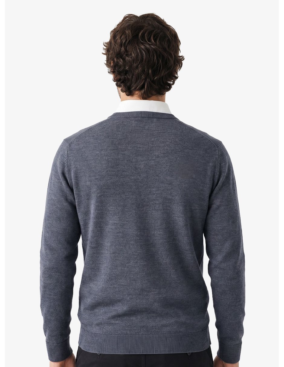 Suéter MANCHESTER cuello V para hombre 7