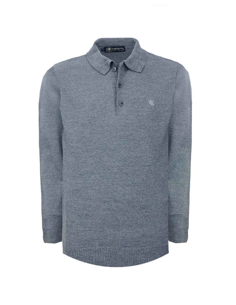 Suéter cuello Polo para hombre 5