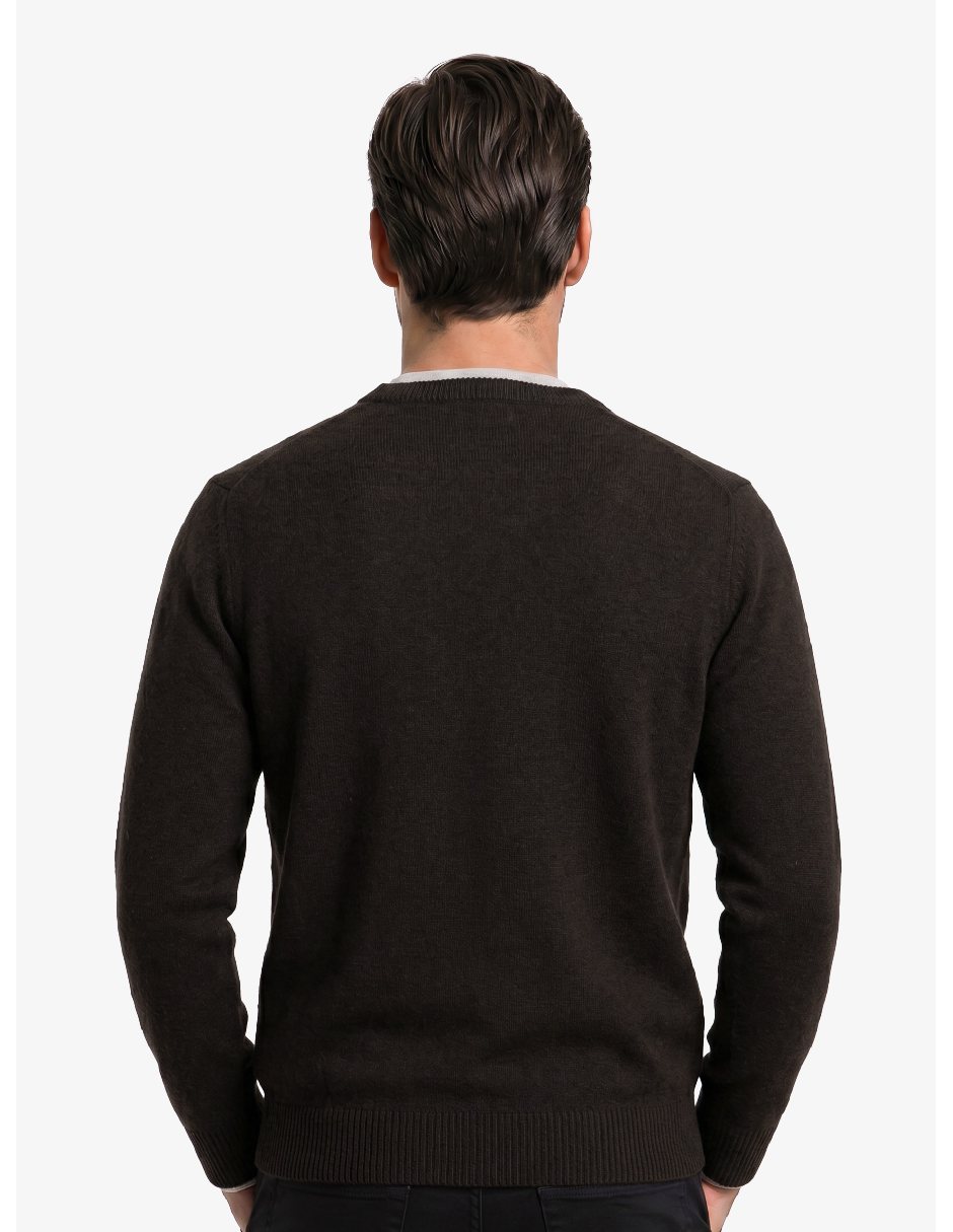 Suéter MANCHESTER cuello V para hombre 6