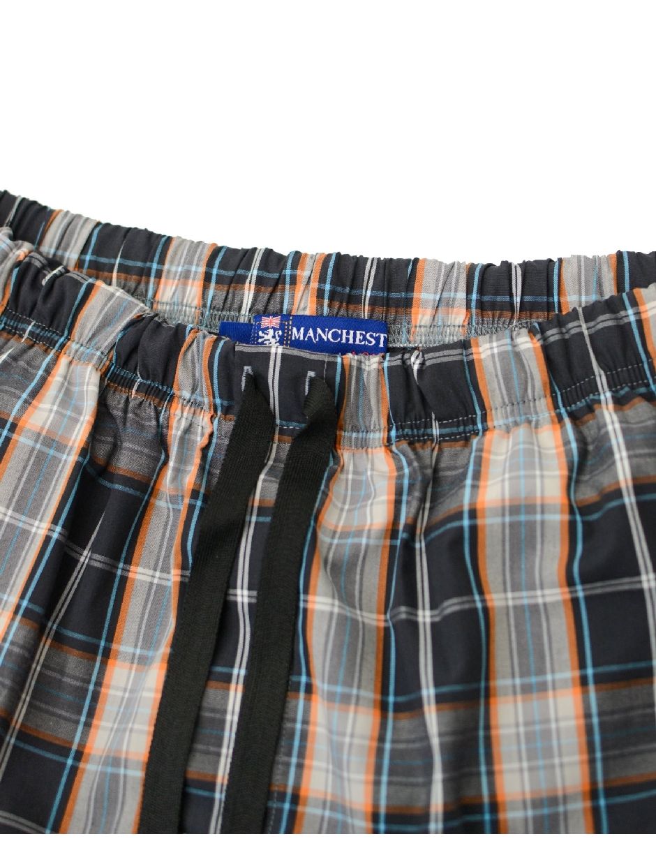 MANCHESTER estampado A cuadros de Poliéster para hombre 2