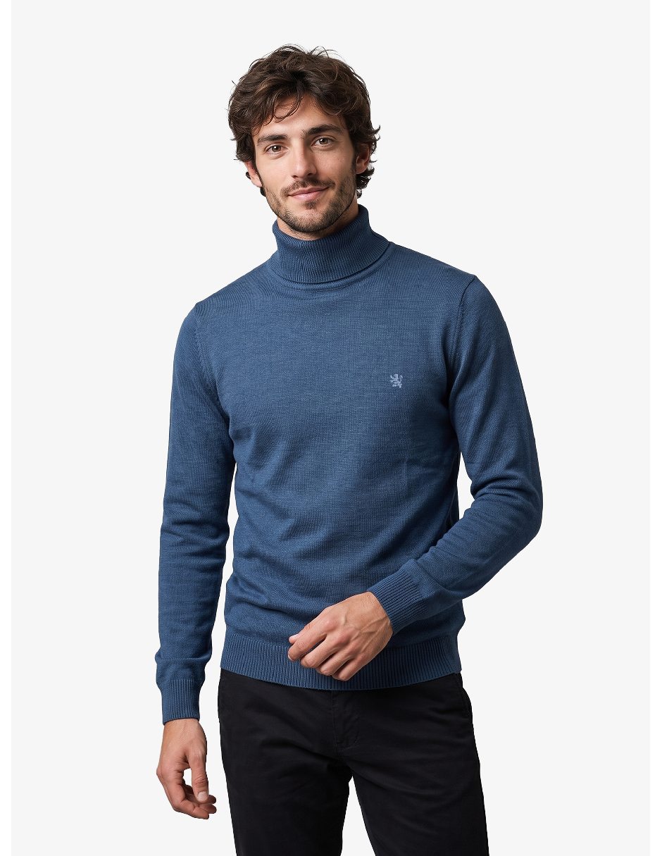 Suéter cuello Tortuga para hombre