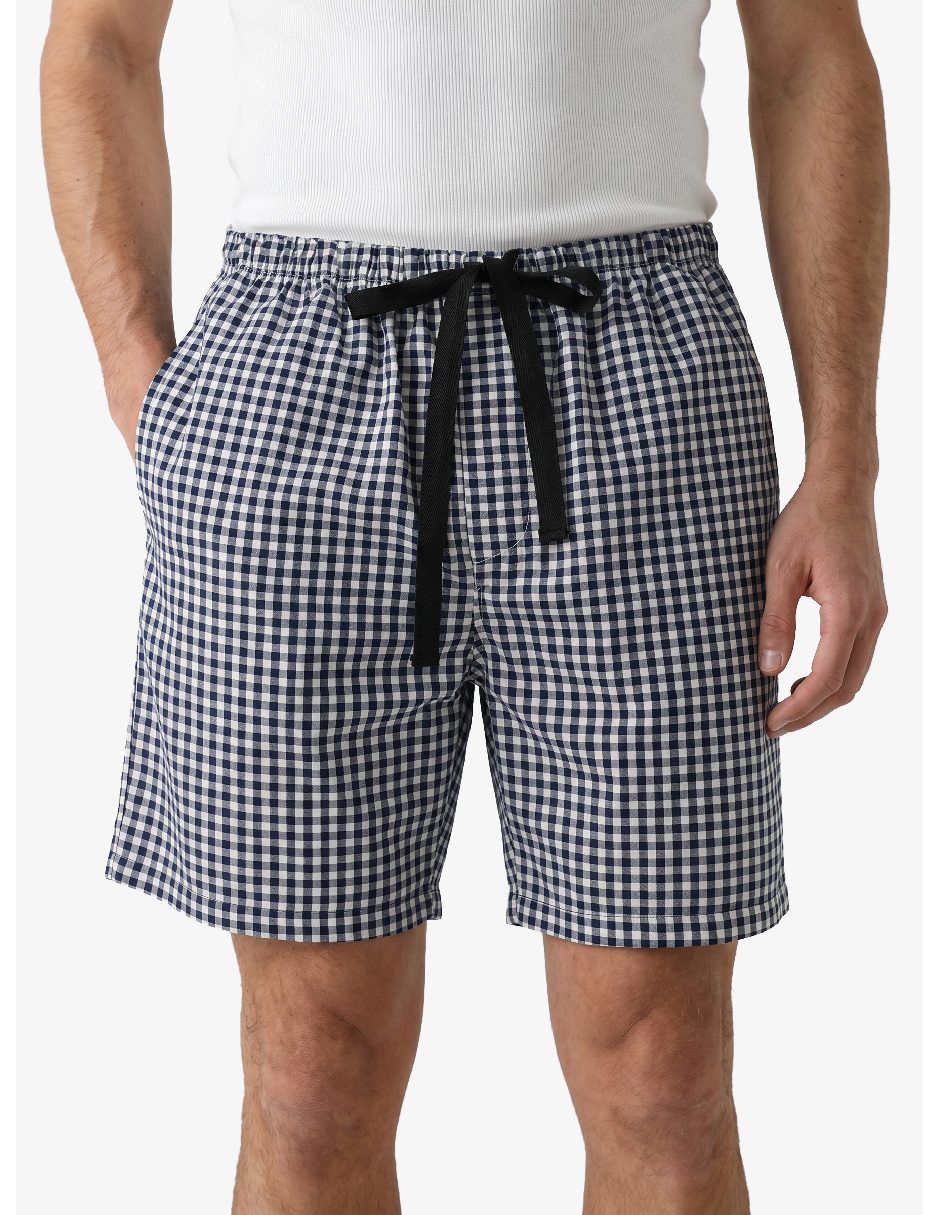 estampado A cuadros de Algodón para hombre